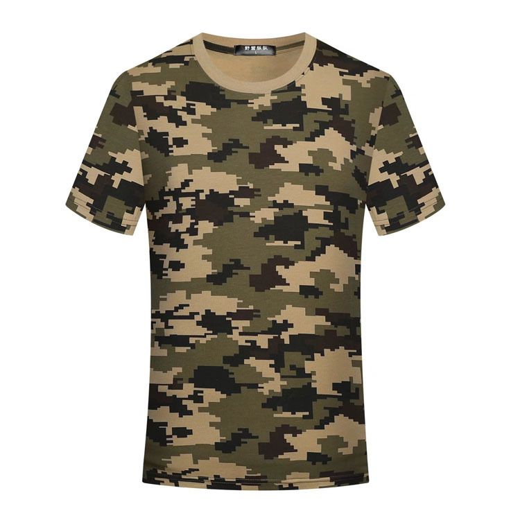 T-shirt d'été pour hommes et femmes, de qualité imbattable, uniforme d'usine à manches courtes pour groupe d'étudiants, uniforme de camouflage de travail_voghion.com