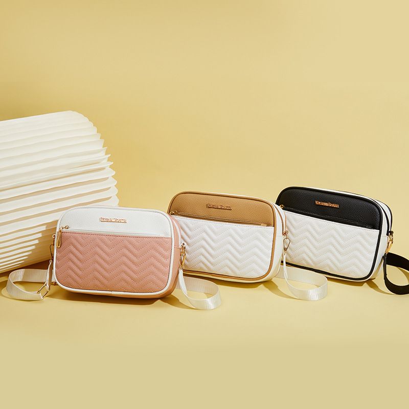 Double Layer Square 2025 VR New Women's Office Commute Crossbody Small Shoulder Bag_voghion.com
