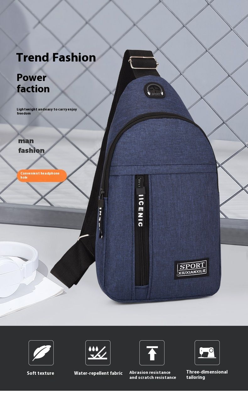 Borsa a tracolla casual portatile da uomo nuova 2024 Borsa a tracolla dal design unico e alla moda semplice e alla moda_voghion.com