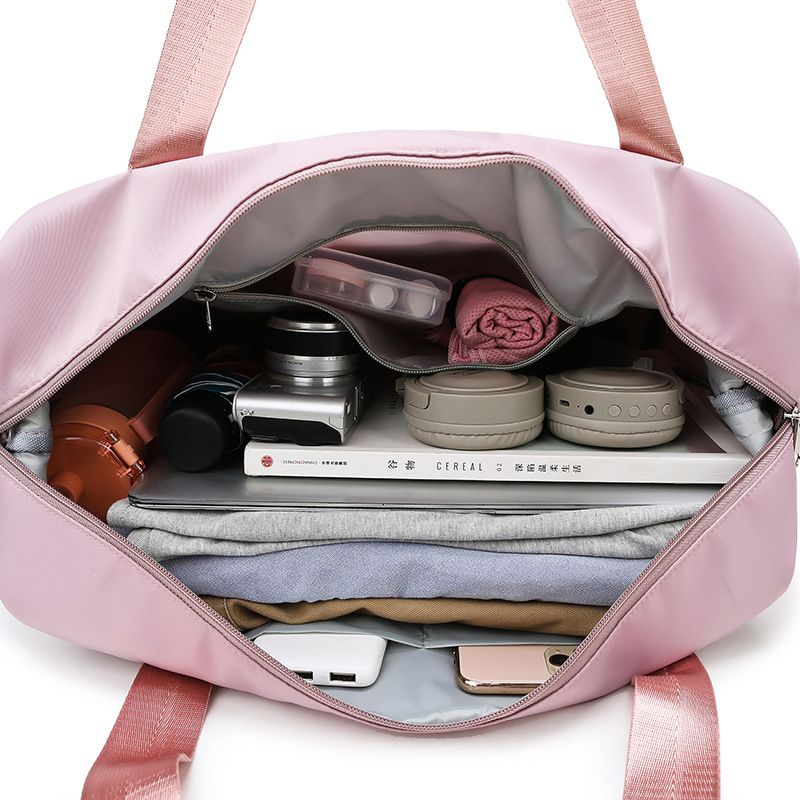 Separazione asciutto e bagnato per donne, borsa da viaggio per palestra e lavoro, borsa da viaggio impermeabile di grande capacità_voghion.com