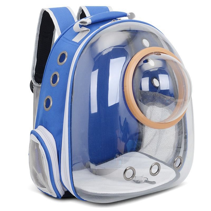 New Handheld Space Capsule Pet Transparent Side Opening Skylight Double Shoulder Cat Convenient And Breathable Dog Bag_voghion.com