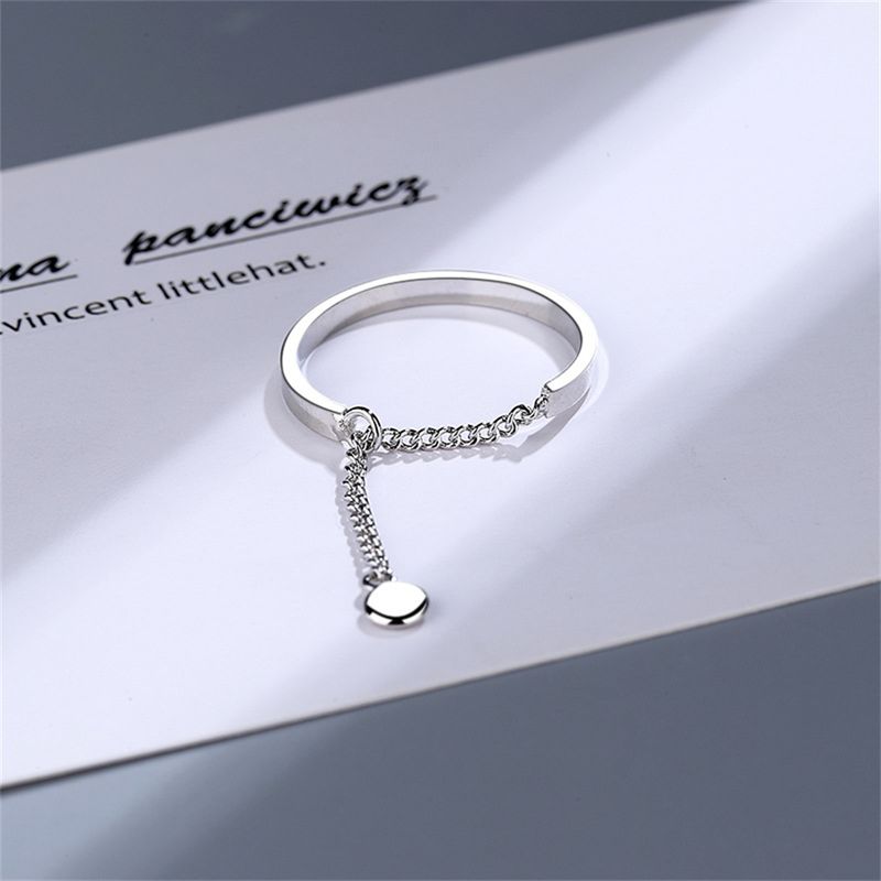 2025 Nuovi arrivi Materiale in rame resistente regolabile, anello da donna, accessorio popolare, catena ad anello universale alla moda_voghion.com