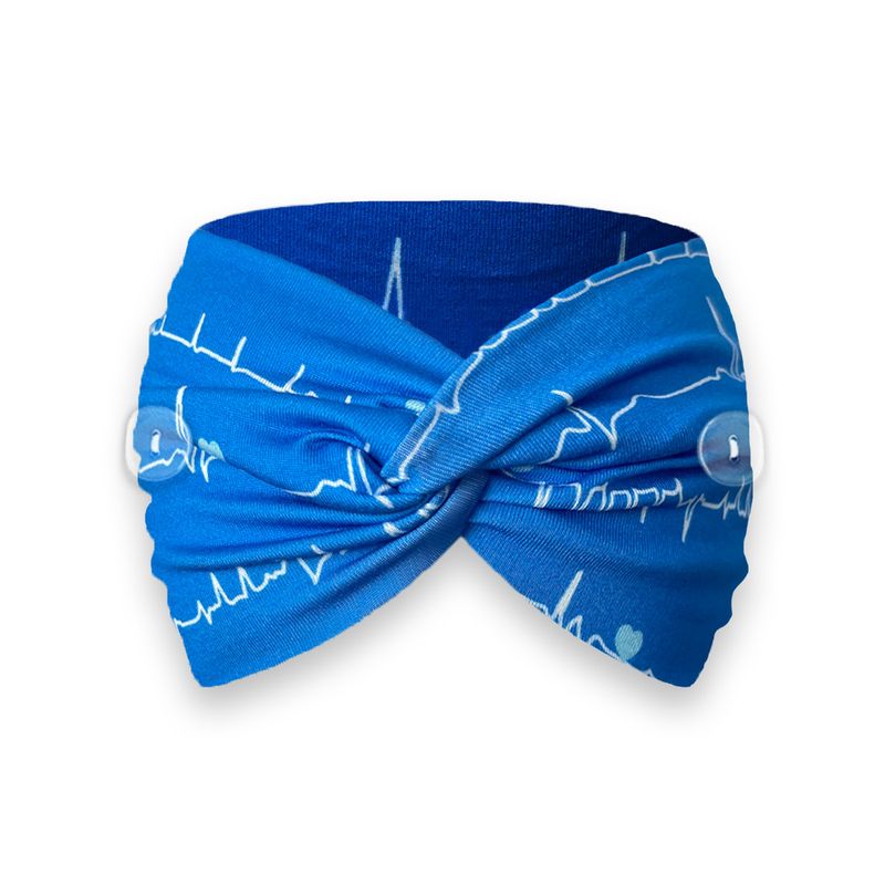 Maschera protettiva per la fronte con bottoni a croce stampati e anti-strangolamento, per medico e infermiere, in vendita calda_voghion.com