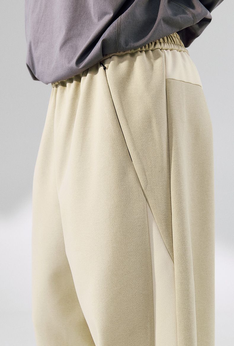 Men's High-Stretch Jogger Pants With Color Blocking Design - Comfortable & Stylish Casual Sweatpants For Streetwear & Daily Wear_voghion.com