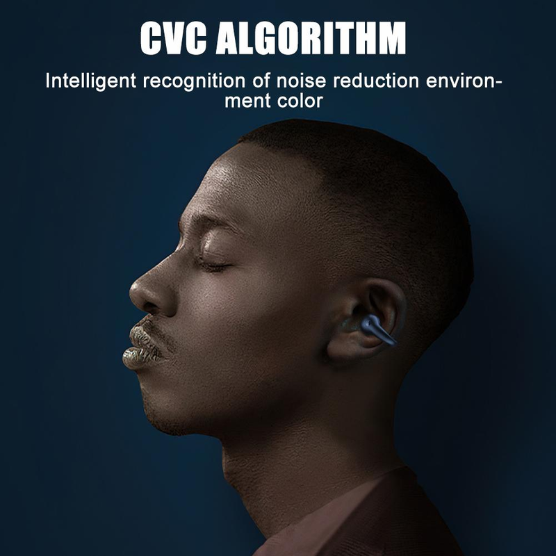 Auriculares Bluetooth 5,3 auriculares inalámbricos de conducción ósea auriculares deportivos estéreo HiFi con micrófono con cancelación de ruido_voghion.com
