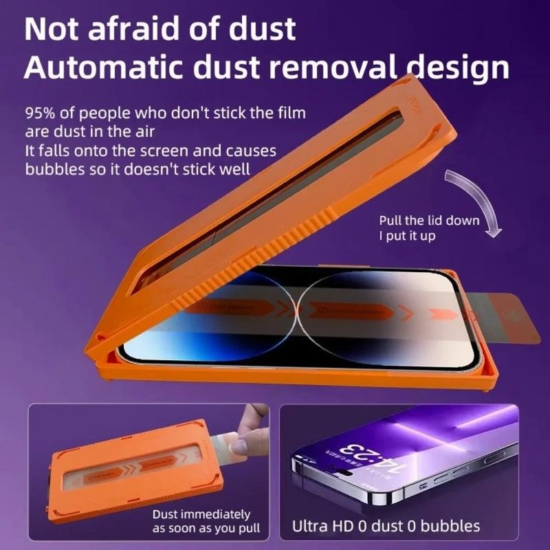 For Pro Max/17 Pro/17 Air Easy To Install Tempered Glass Screen Protectors HD Clear Films For Iphone 17 17Pro 17Air_voghion.com