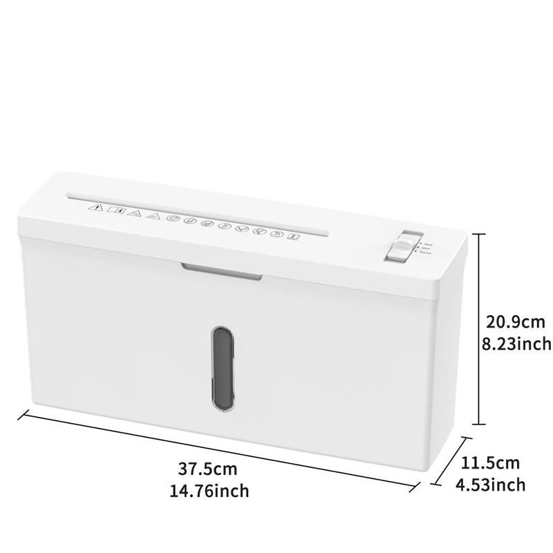 Woolsche Quiet Compact Paper Shredder,2-Sheet Cross Cut , 1.05 Gallon Basket, P5 Security Level Cutting Machine Universal Office School Home Desktop Stationery For Paper, Bills, Receipts_voghion.com