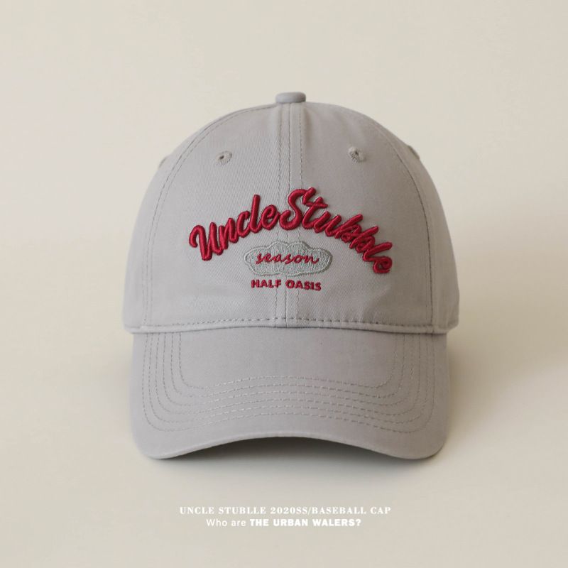 Șapcă de baseball cu design original, stil coreean, cu bor larg, față care arată fața mică, șapcă cu cioc de rață, cuplu, modă, toate potrivirile, pălărie de soare_voghion.com