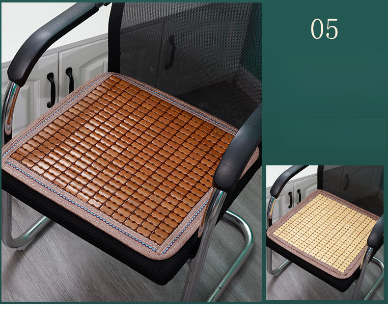 【15000 piezas vendidas en 30 días】 Cojín refrescante Mahjong de verano para oficina, computadora, comedor, silla, coche, tapete de bambú para estudiantes_voghion.com