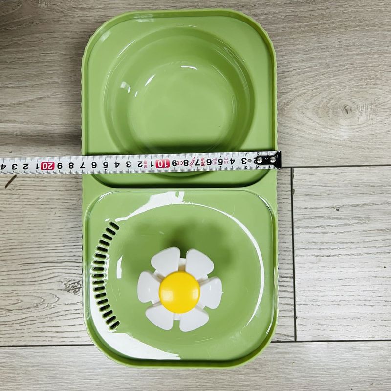 Pet Feede Dispense, Live Dinking Device, Two-in-One Food Bowl Fo Cats And Dogs, Automatic Ciculating Wate_voghion.com