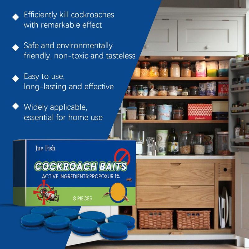 Jue-Fish Cockroach Bait, Cockroach Home Type Effective Cockroach Kill Kitchen Cockroach Paste Cockroach Kill Glue Bait_voghion.com