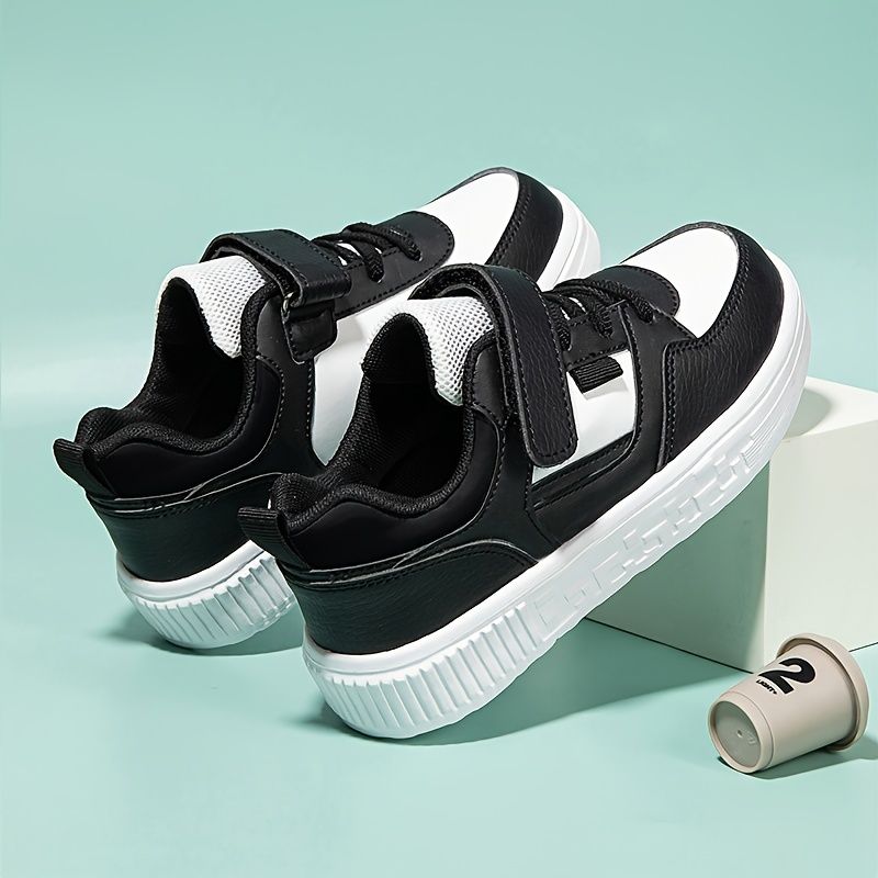 Lässige Low-Top-Skateboardschuhe für Jungen, bequeme, rutschfeste Sneakers für alle Jahreszeiten_voghion.com
