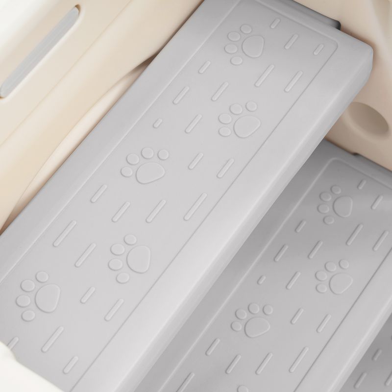 Ensemble de toboggan 5 en 1 pour enfants avec balançoire, escalade, rangement et cadre de basket-ball, toboggan intérieur et balançoire combinés pour enfants_voghion.com