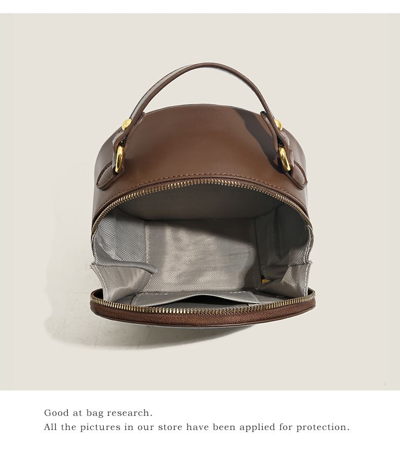 Borsa a tracolla da donna piccola borsa rotonda stampata vintage 2023 borsa a tracolla nuova moda_voghion.com