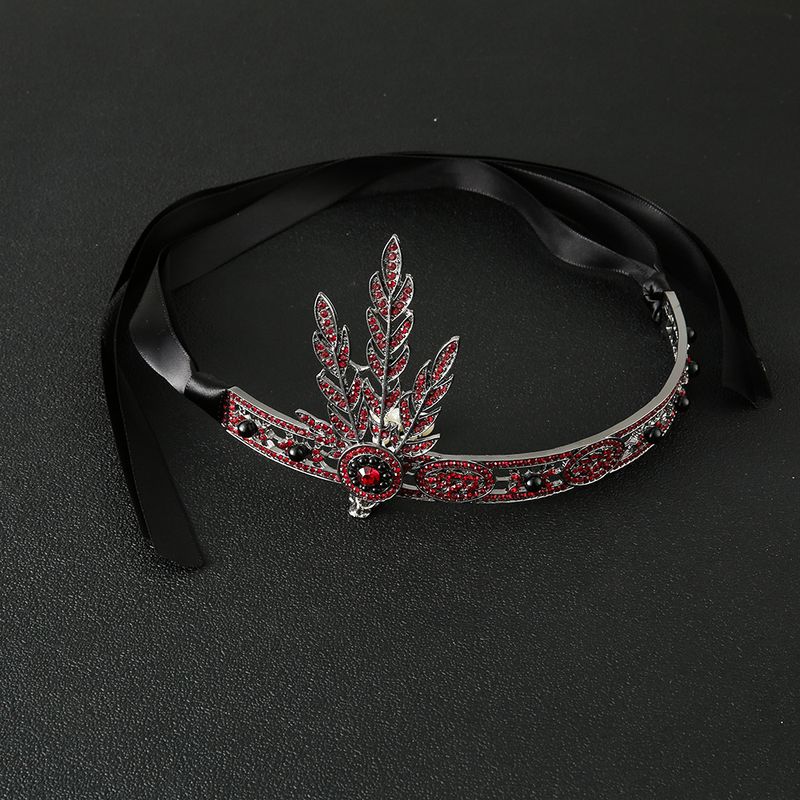 Incredibili gioielli Gatsby Stesso stile Corona Sposa Ornamento per capelli con perle femminili_voghion.com