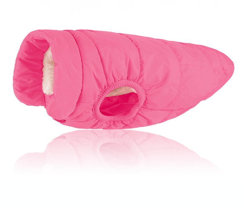 Herbst-Winter-Hundebekleidung mit Druckknöpfen, dicker Baumwollmantel, Haustierbedarf_voghion.com