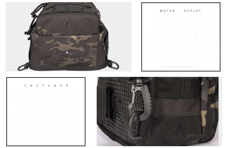 New Oxford cloth 600D encrypted enlarged camouflage chest bag shoulder bag outdoor bag crossbody bag tactical small chest bag_voghion.com