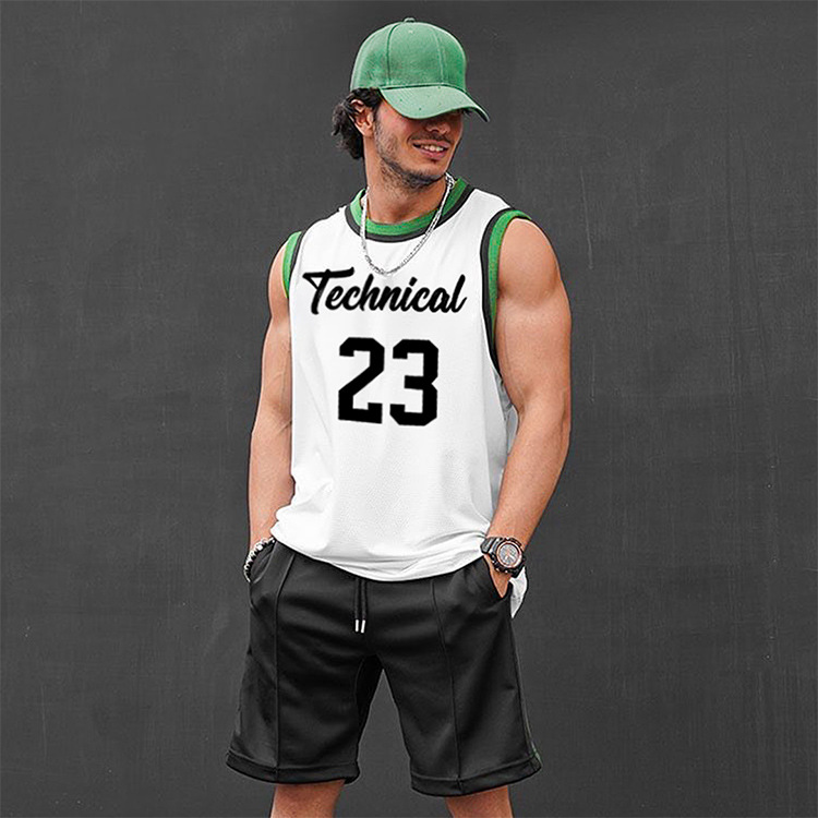 Man's Clothing Men's Vest Thin Plus Size Mesh Sport Sleeveless T-shirt Fashion Brand Quick Drying Printed Shoulder_voghion.com