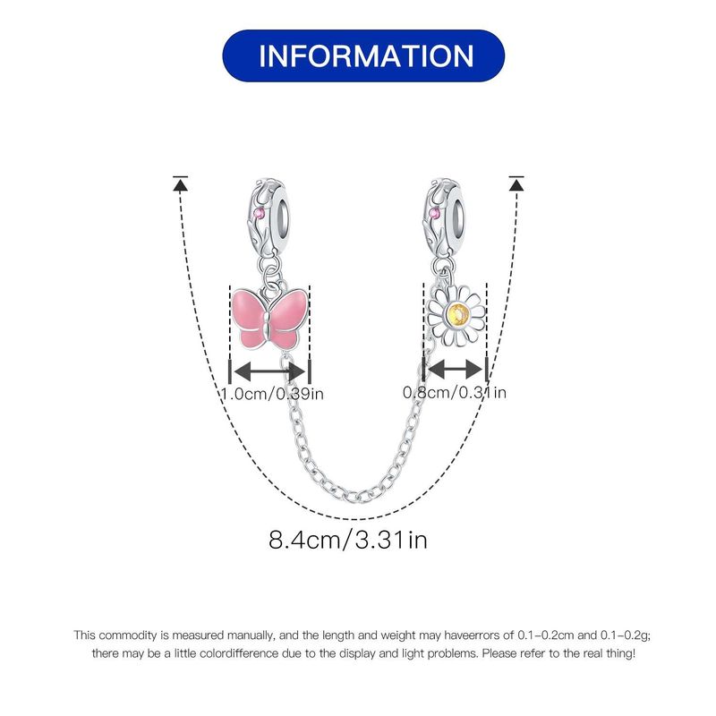 Women's Jewelry DIY Jewelry Bracelet Accessories Cat Fish Bone Wool Charm Pendant Beads Safety Chain Copper Plated Silver_voghion.com