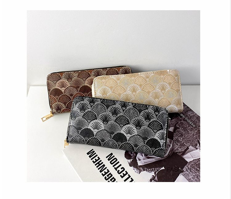 Women’s Bags Women's Long Wallet Large Capacity Clutch New Zipper Clutch Wallet Card Holder_voghion.com