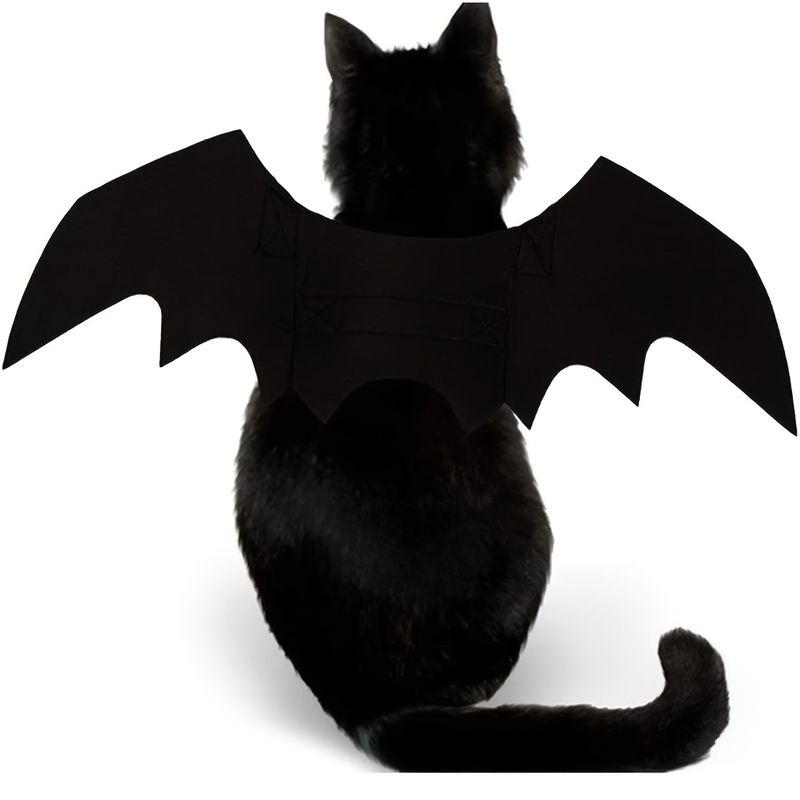 Spook Up Your Pet This Halloween With These Adorable Bat Wings!_voghion.com