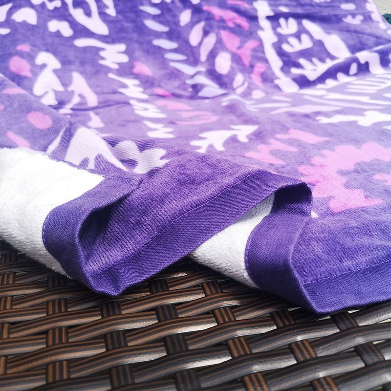 Thickened RYYD Pure Beach Printing Soft Water Absorbent Enlarged Swimming Cotton Bath Towel 170*85 170*85 170*85 170*85_voghion.com