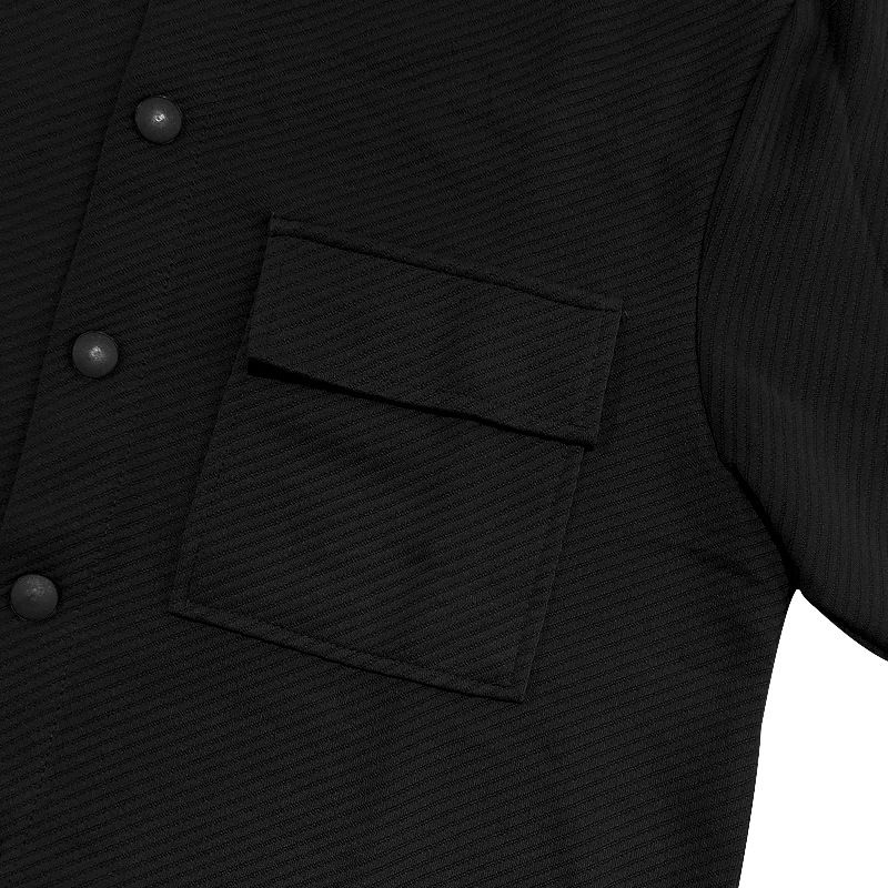 Herrenbekleidung Schwere Twilljacke Freizeithose Herren Neuer einfarbiger Jacquard-Zweiteiler für Herren_voghion.com