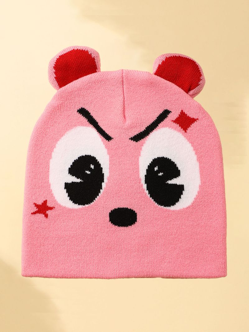 Gebreide muts met oorkleppen voor dames en heren - warme wintermuts met fleecevoering voor buitenactiviteiten, casual kleding en bescherming tegen koud weer_voghion.com