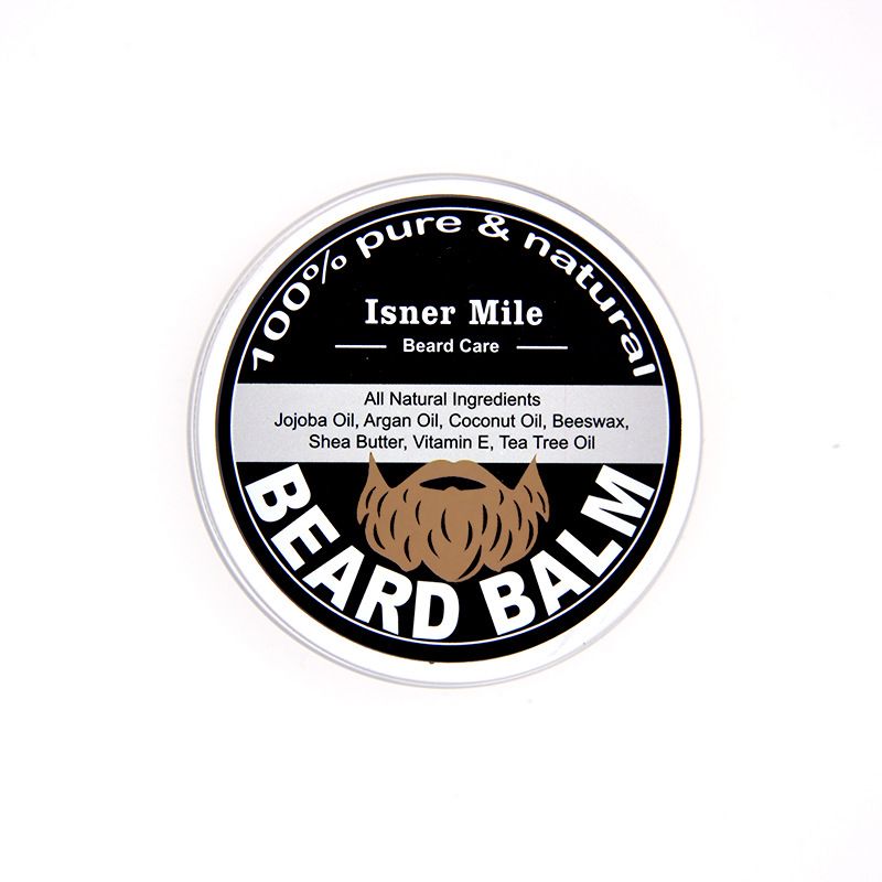 Isner MileBeard Balm Cremă pentru barbă pentru bărbați Ceară de îngrijire a bărbii și coafare_voghion.com