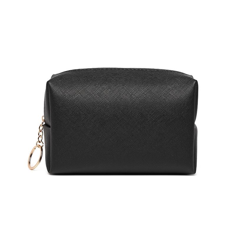 New Women's PU Handheld Portable Square Waterproof Cute Travel Toiletry Storage Bag_voghion.com