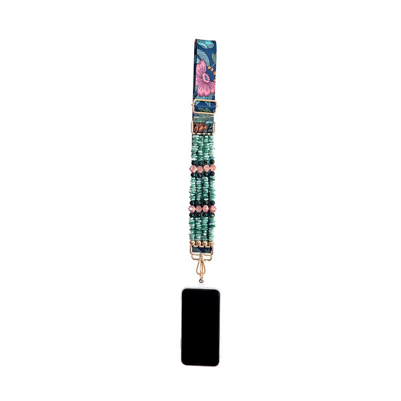 Trendy DIY Unregelmäßigen Stein Acryl Kette Einstellbare frauen Tasche Böhmischen Stil Breiten Riemen B364_voghion.com