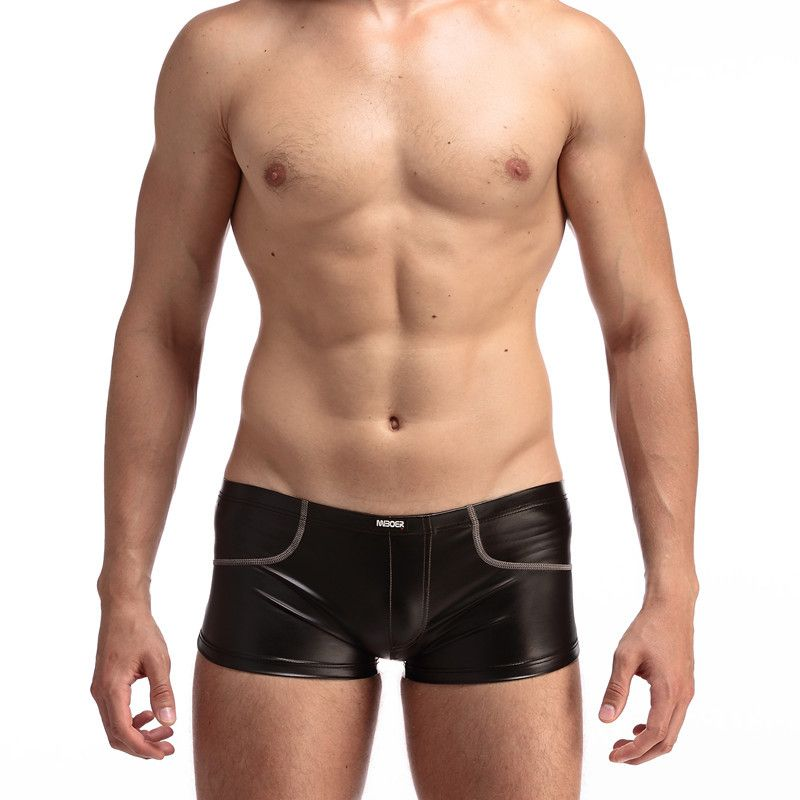 Miboer boxer sexy taille basse pour hommes_voghion.com