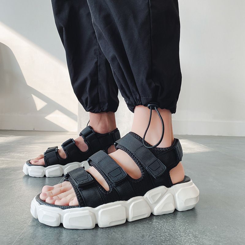 Sandali alla moda per l'estate 2022, di qualità imbattibile, stile Ins, per attività all'aperto, da spiaggia, da uomo, con nuova sfilata di moda._voghion.com