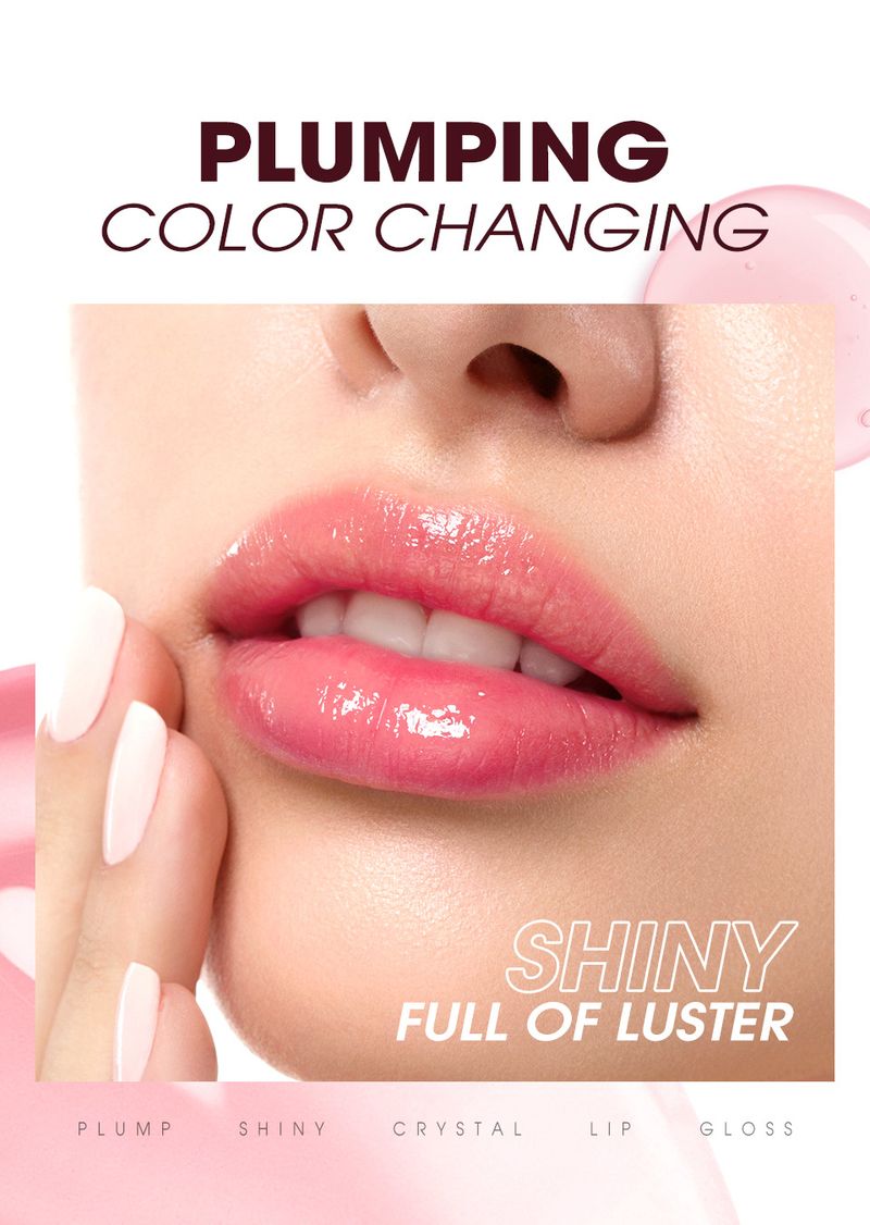Langmannni Aloe Vera Color-Changing Lip Gloss - Hydrating Lip Oil With Mirror Shine, Natural Tint For Moisturized & Plump Lips_voghion.com