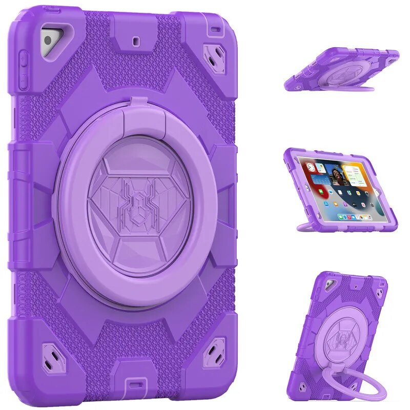 Stødsikker etui 10.2 7. 8. 9. generation børne-tablet cover til iPad Air 4 5 10.9 Pro 11 2022 etuier_voghion.com
