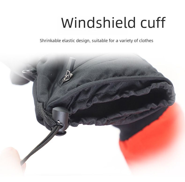 Fiets handschoenen Spotelectric Verwarmde handschoenen Vijfvingerige Verwarmde handschoenen Warme handschoenen Batterijdoos Verwarmde handschoenen_voghion.com