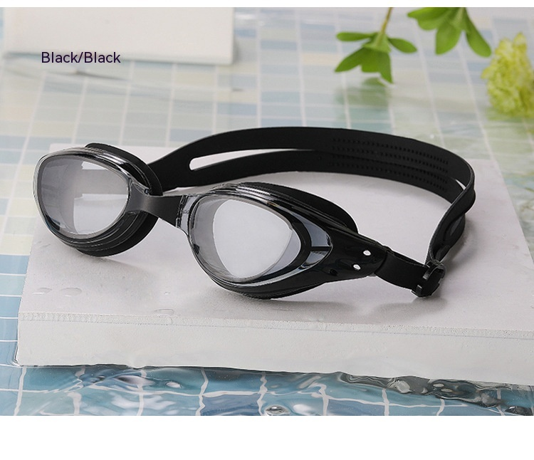 Fashionabla nya simglasögon Vattentäta och anti-dimma högupplösta dykutrustning för vuxna och barn med stor ram Simglasögon_voghion.com