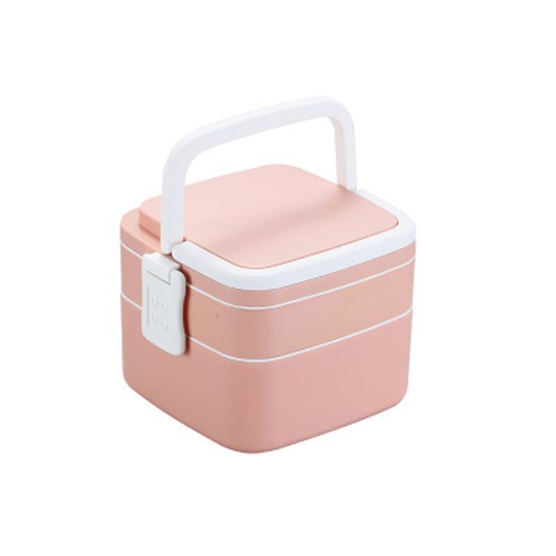 Contenitore per il pranzo in stile giapponese per bambini, contenitore per alimenti a prova di perdite, contenitore portatile multistrato, grazioso Bento Box con scomparto_voghion.com