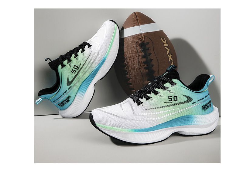 Professional Racing Carbon Plate Ultra-light Shock Absorption Popcorn Rebound Unisex Sports Marathon Running Shoes_voghion.com