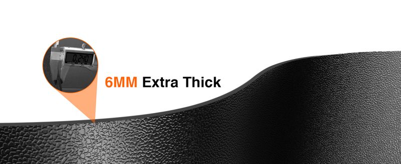 Treadmill Mat, 5'x2.5'/5.6'x2'/6.5'x3'/8'x3', 6mm Thickness Exercise Equipment Mat For Carpet Hardwood Floors,_voghion.com