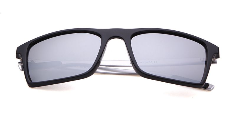 Polarized sunglasses men's senior sense of large frame show face small summer UV protection_voghion.com