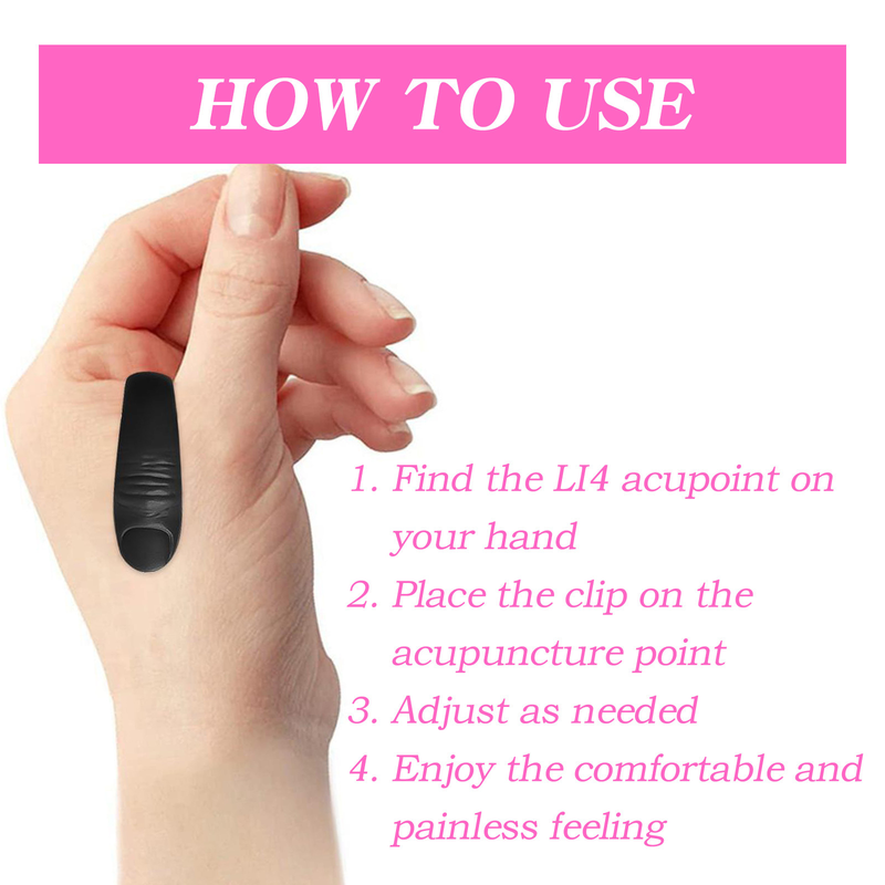 South Moon 1 Menstrual Relief Massage Relieve Auntie's Stomach Pain Physiological Acupoint Care Clip_voghion.com