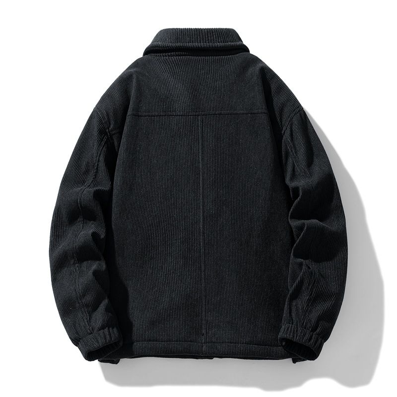 Giacca da uomo alla moda invernale 2025 con colletto ribaltabile e bottoni, modello Cool Ya_voghion.com