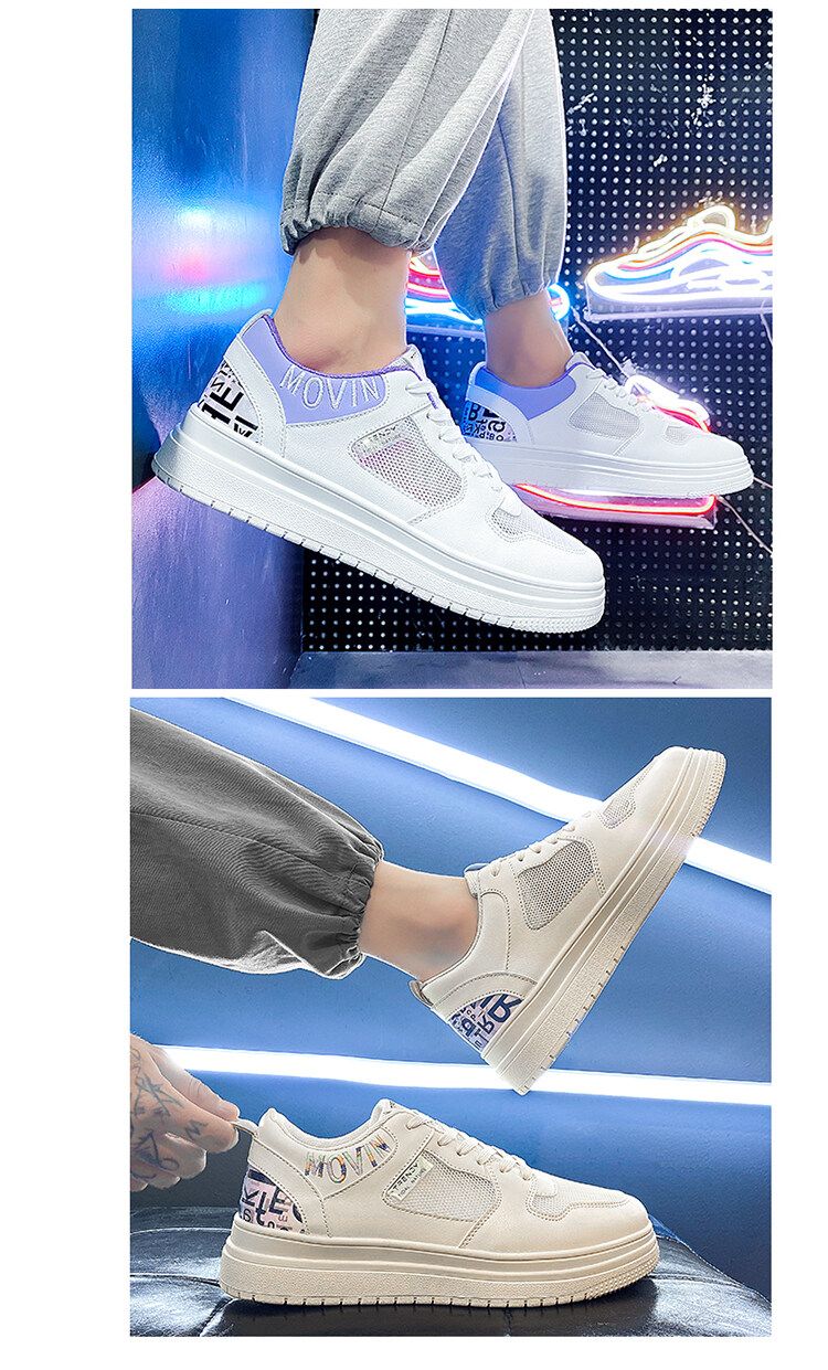 Spedizione lampo di scarpe traspiranti e pigre d'estate, scarpe da tavola per il tempo libero da uomo, pedalata con un piede con fagioli, Forrest_voghion.com