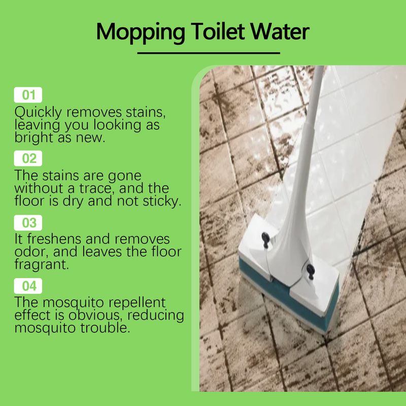 Jakehoe Toilet Water Floor Cleaner, Floor Tile Cleaner Stain Removing Odor Brightening Polish_voghion.com