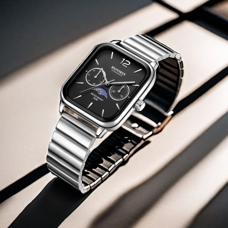 Luxus Frauen Uhr Wasserdichte Uhr Reloj Mujer Quarz Armbanduhr Mondphase Platz Damen Weibliche Mädchen Geschenke Uhren Dropshipping_voghion.com