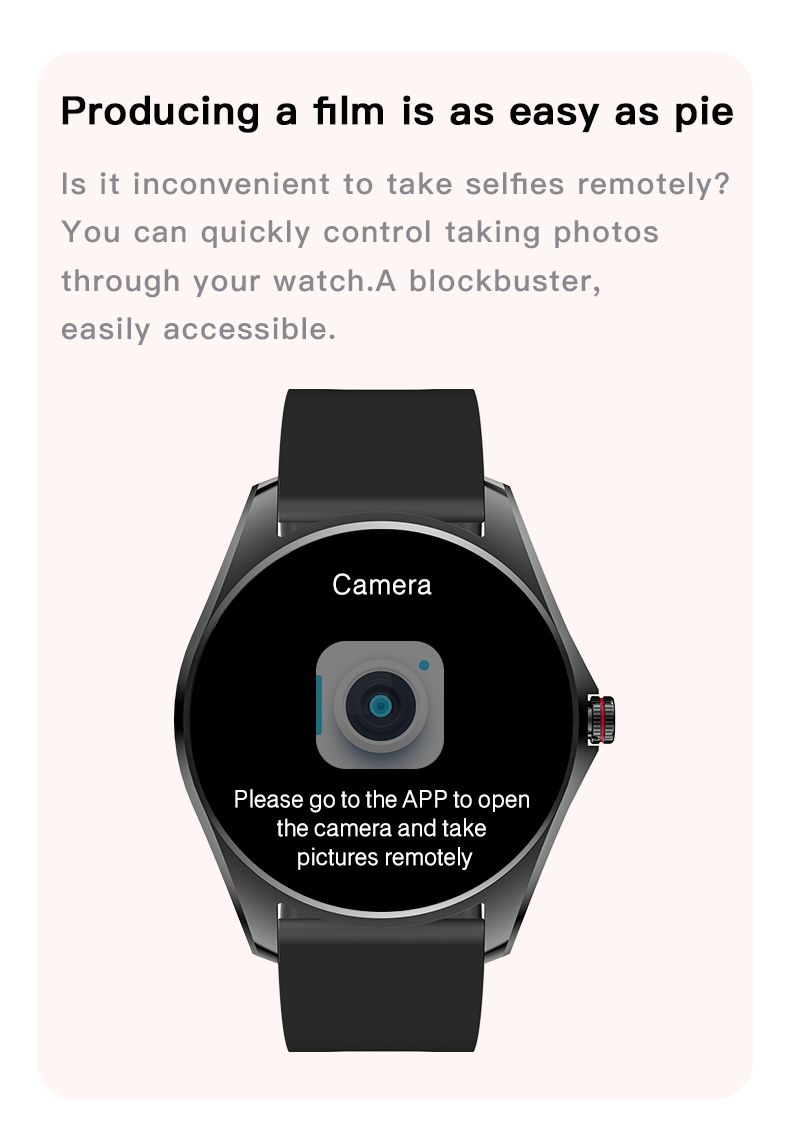 Montre connectée V36, surveillance de la fréquence cardiaque, assistant vocal, navigation Baidu, partage de position, mode sport, courte vidéo_voghion.com