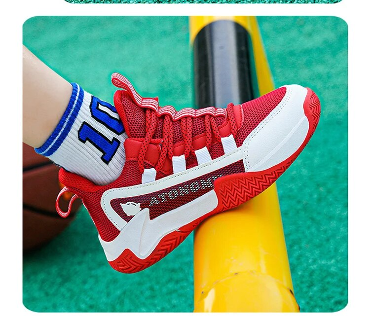 Hochwertige rutschfeste Turnschuhe für Kinder-Basketballschuhe_voghion.com