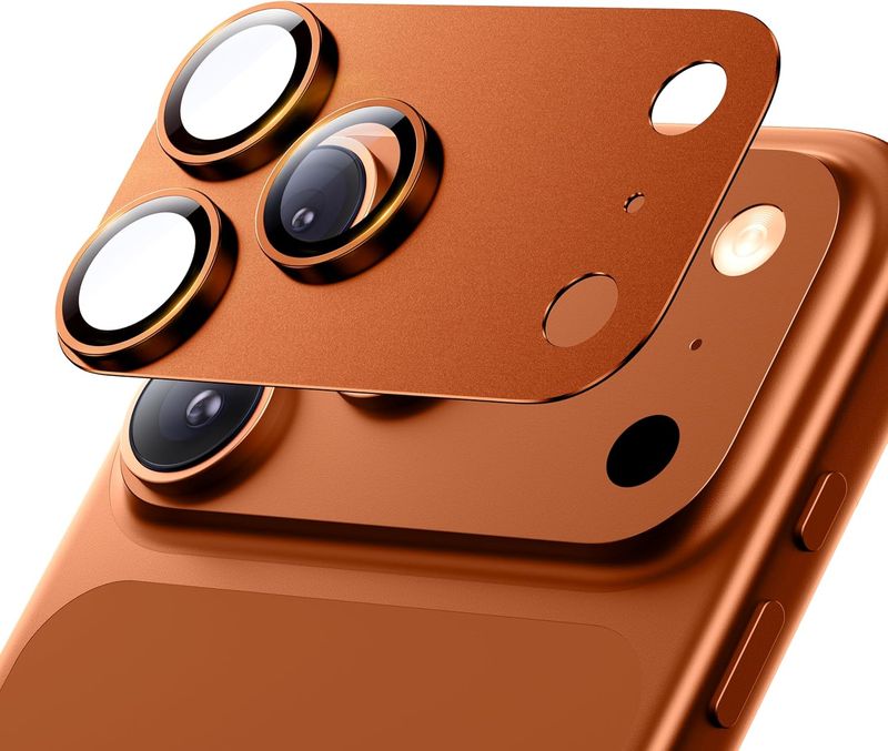 Für Telefon 17 Pro Max 17Air Kameraobjektivschutz Starke Adsorption Metall 9H+ Gehärtetes Glas Kamerabildschirm Vollständige Schutzhülle_voghion.com