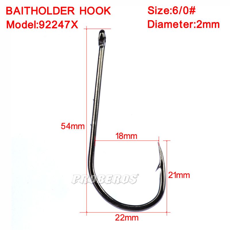 PRO BEROS Alto Carbono Peixe Com Farpas Aço Inoxidável Pesca Marítima Anzóis Simples Ordinários A Granel_voghion.com